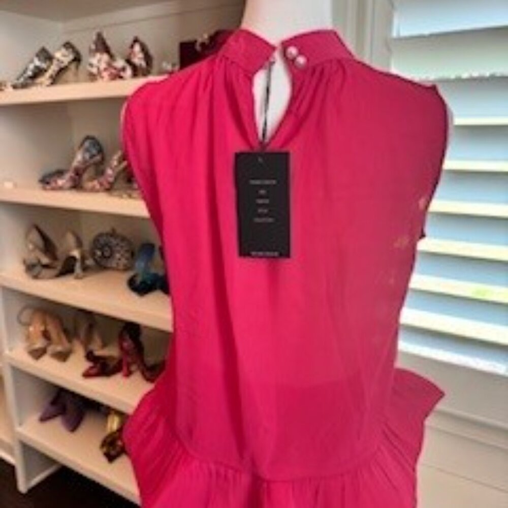 Chic Hot Pink Two-Piece Set - Picture 4 of 8